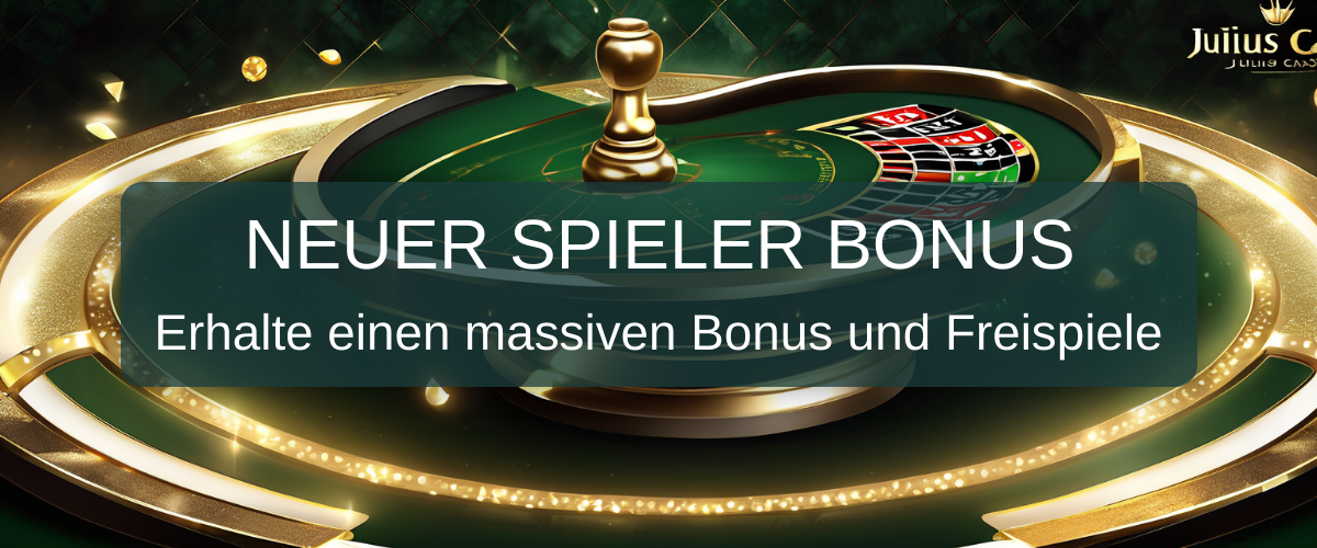 Julius Casino welcome bonus